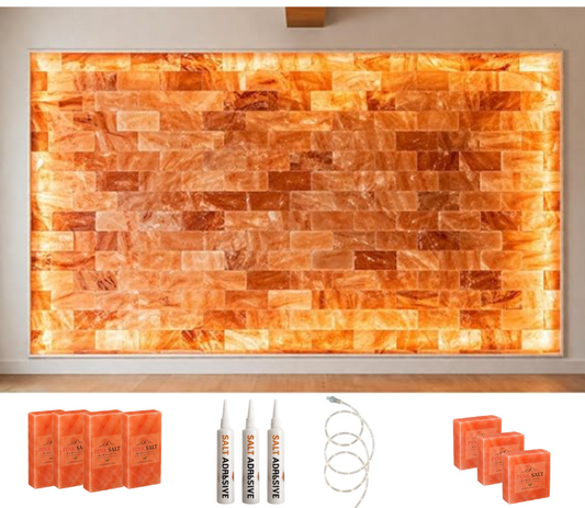 Architectural Backlit Salt Wall Kit (5' × 3' | 15 sq. ft.)