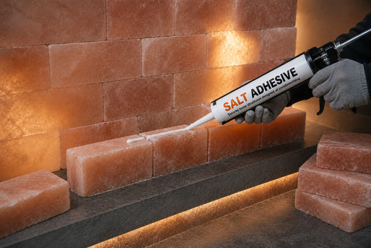 PSH replacement: Saltite transparent salt brick and tile adhesive - lifestyle image 1