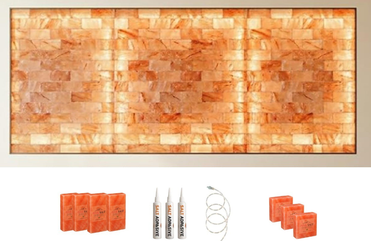 Architectural Backlit Salt Wall Kit (8' × 5' | 40 sq. ft.)