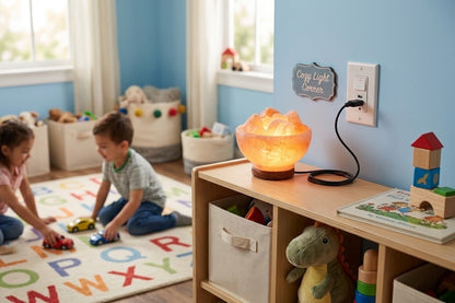 Mini USB Himalayan Pink Salt Fire Bowl Lamp – image 5