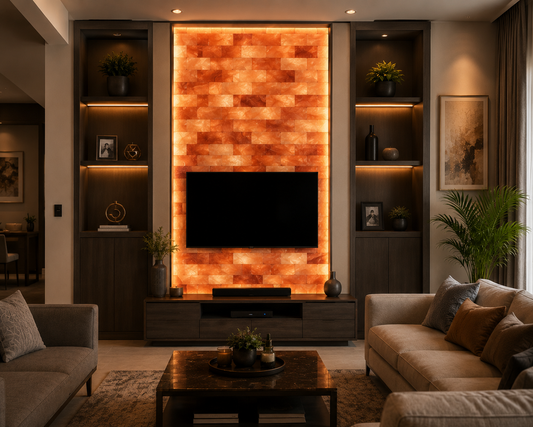 Architectural Backlit Salt Wall Kit (5' × 8' | 40 sq. ft.)