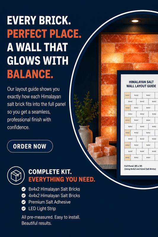 Architectural Backlit Salt Wall Kit (4' × 4' | 16 sq. ft.)