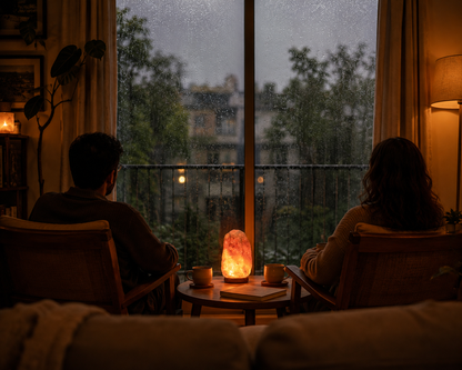Rubella Natural Himalayan Pink Salt Lamp – image 3