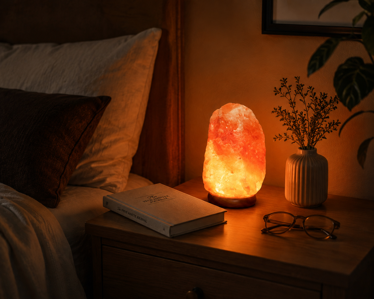 Rubella Natural Himalayan Pink Salt Lamp – image 4