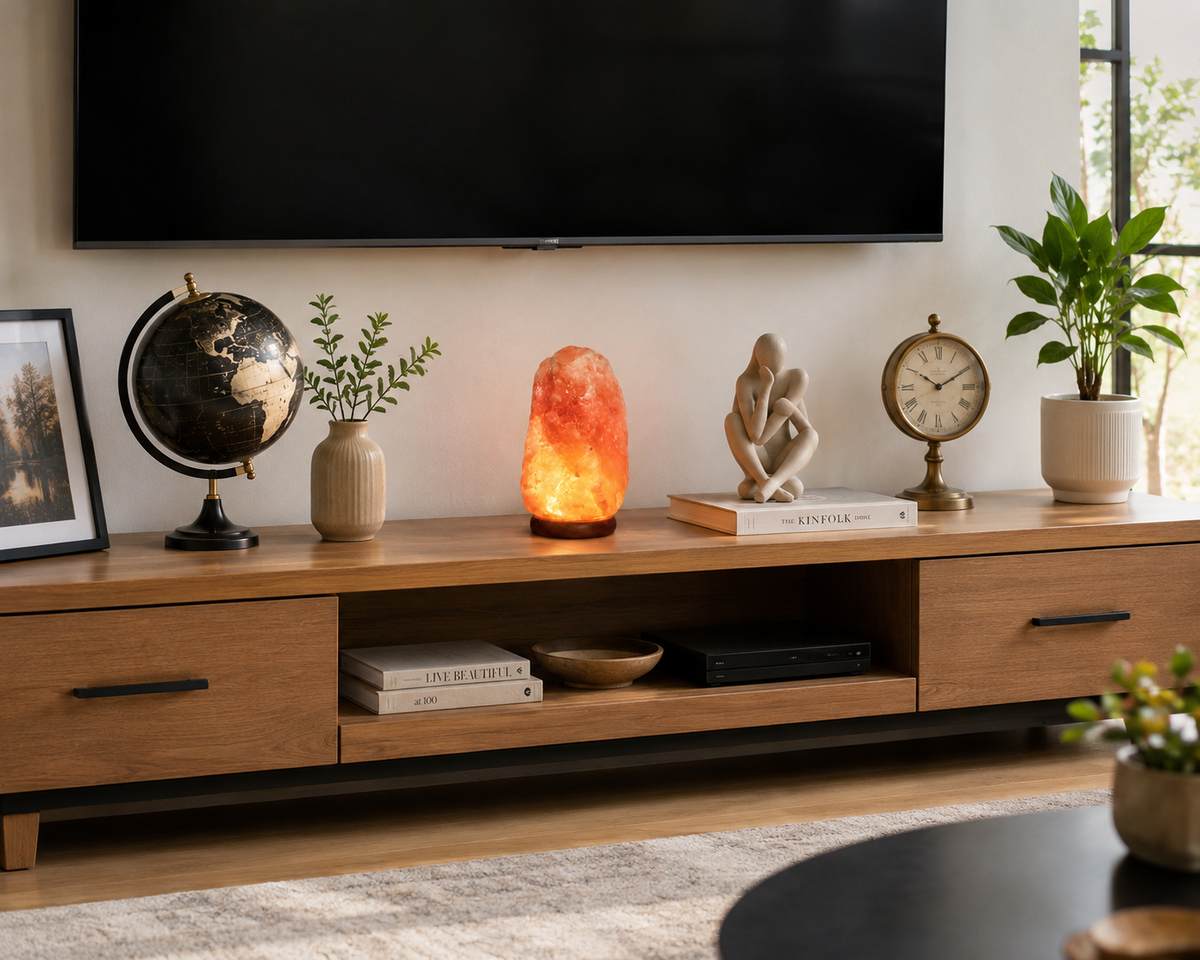 Rubella Natural Himalayan Pink Salt Lamp – image 5