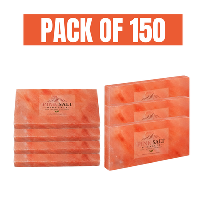 Himalayan pink salt tiles pack of 150 - primary branded pack image