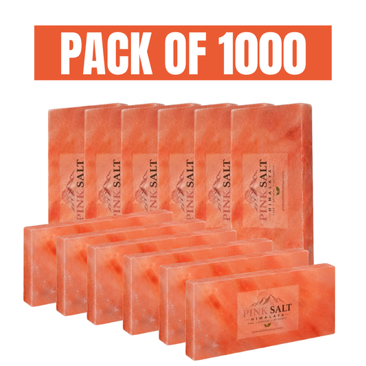 Himalayan pink salt tiles pack of 1000 - primary branded pack image