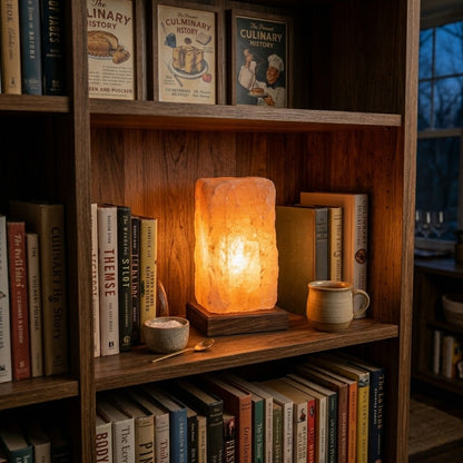Modern Rectangle Himalayan Pink Salt Lamp – image 6