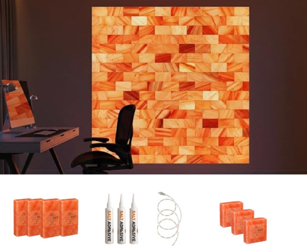 Architectural Backlit Salt Wall Kit (4' × 4' | 16 sq. ft.)