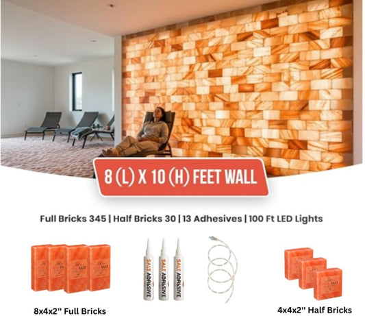 Architectural Backlit Salt Wall Kit — Large Format