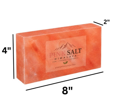 PSH replacement: Himalayan pink salt brick 8 x 4 x 2 inches - lifestyle image 2