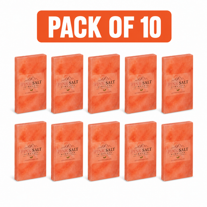 Pink Salt Himalaya salt tile main image - Pack of 10