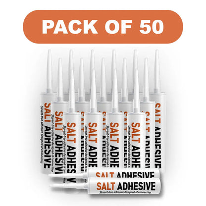 Saltite Clear Salt Brick & Tile Adhesive — Pack of 50